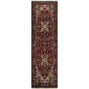 Bloomsbury Market One-of-a-Kind Lexia Handmade Wool Red Area Rug BLMK3780